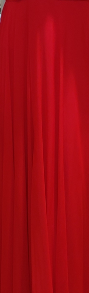 Red Jovani chiffon dress size 2 - Picture 2 of 9